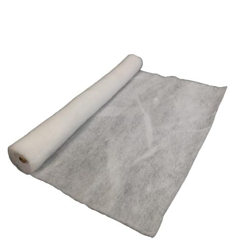 Samuel Alexander 2.4m x 90cm Soft White Glitter Artificial Fake Snow Blanket Christmas Decoration