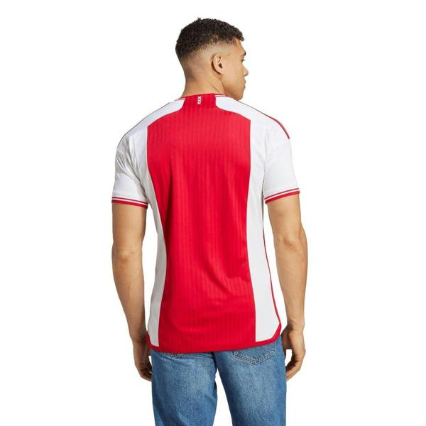 Adidas Unisex Adult 2023/24 Ajax Amsterdam Home Jersey - White/Bold Red - 