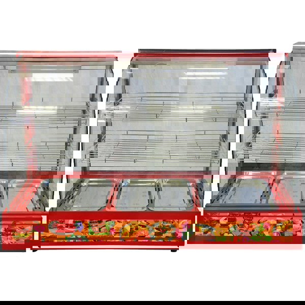 KuKoo 90cm Wide Glass Food Warmer