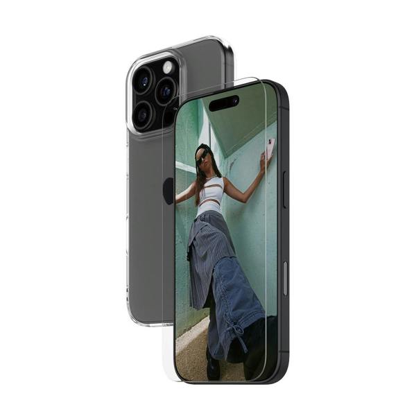 PanzerGlass Panzer Glass 2 in 1 Protection Bundle for iPhone 16 Pro 6.3" Clear - BSAFE95897