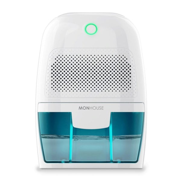 MONHOUSE 600ml Dehumidifier - Portable and Compact Electric Moisture Absorber