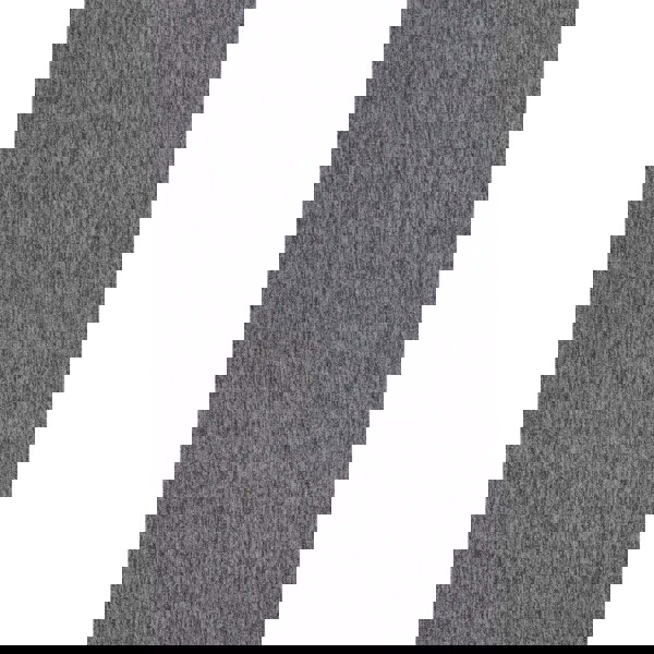  Grey Low Pile Area Rug Plain Design