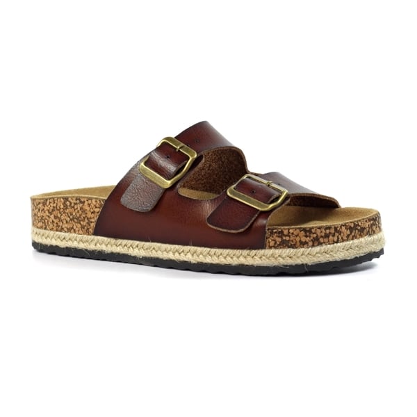 Lunar Womens Belinda Sandals - Tan Brown