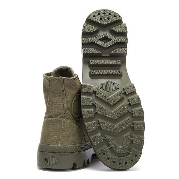 Palladium - 73089-325 MENS PAMPA HI MONO CHROME OLIVE NIGHT