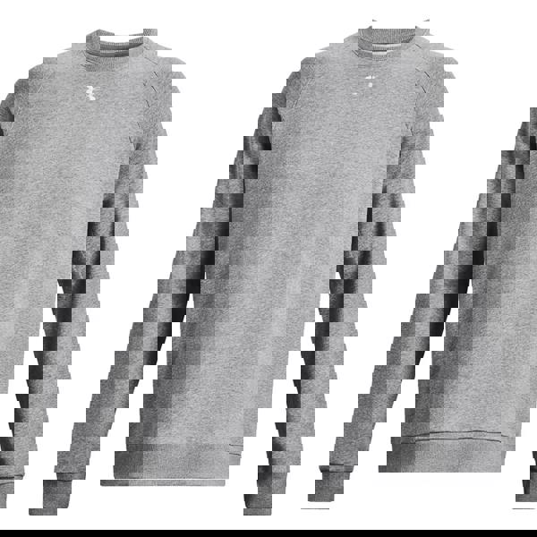 Under Armour Unisex Adult Rival Fleece Crew Neck Sweatshirt - Castle Rock/White