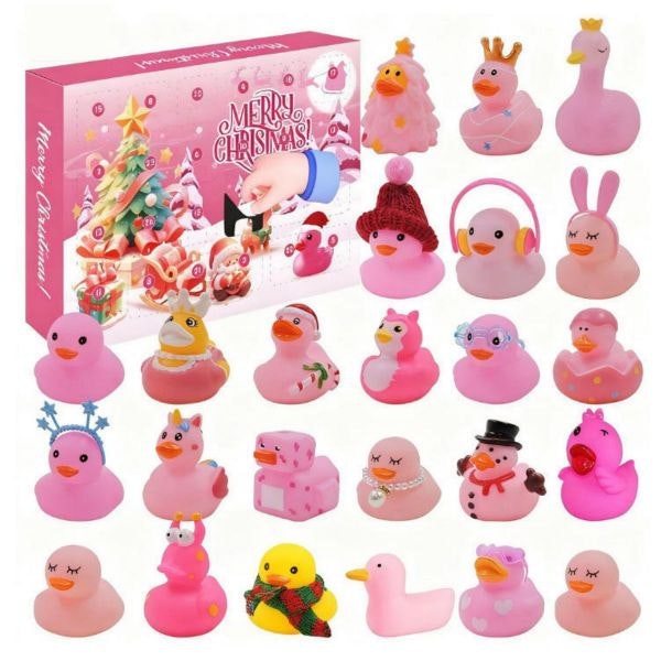 Leaper Christmas Rubber Duck Bath Toy Advent Calendar