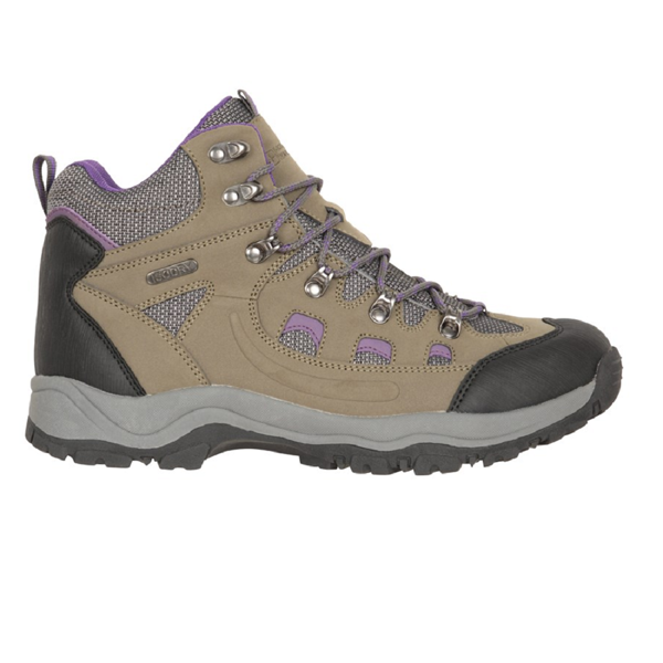 Mountain Warehouse Womens Adventurer Walking Boots - Light Grey