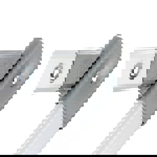 JVL Extendable 3 Tier Concertina Clothes Airer, White