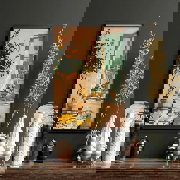 Wall Art For Living Room Modern | Set of 3 Italian Lifestyle Wall art Prints