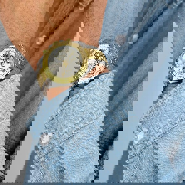 Sekonda Mens Circuit Two-Tone Chronograph Watch 30254