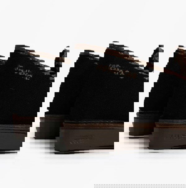 Nordikas Nordikas AFELPADO Mens Full Slippers Slippers - Black