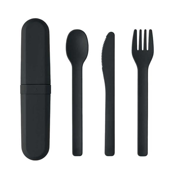 MidOcean Biteful Cutlery Set - Black - 