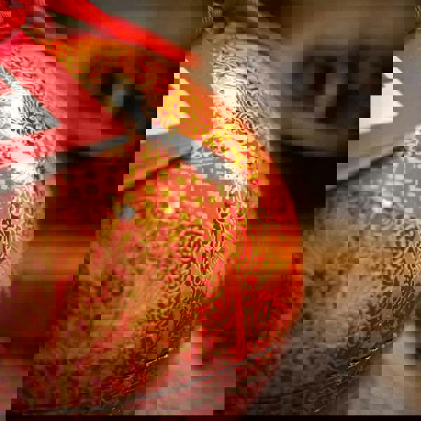 Handmade Bonbonnière Filled with Palm Oil Free Dark Chocolate Coated Coffee Beans, 130g