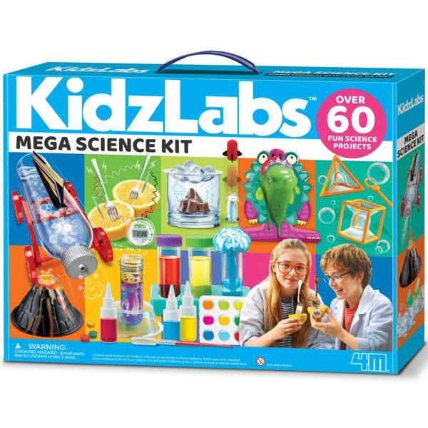 4M KidzLabs - Mega Science Kit - 12 Fun and Engaging Experiments