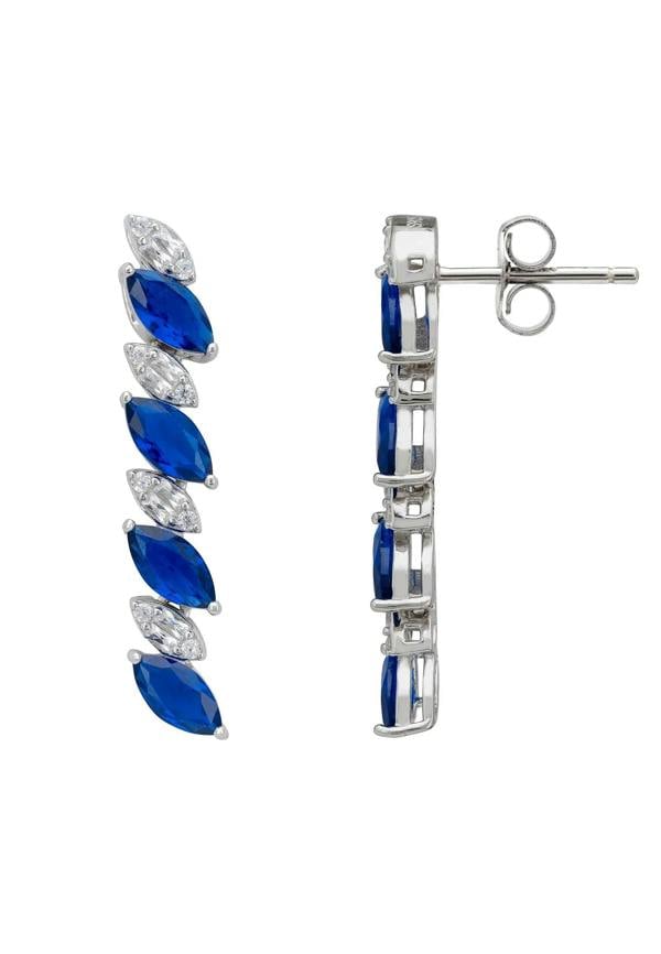 Push backing of the earrings.