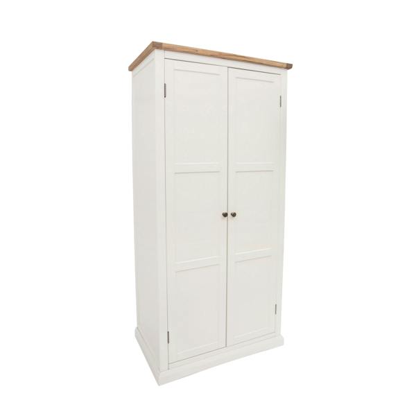 Cabinet Bits Cosenza 2 Door Wardrobe Brass Knob