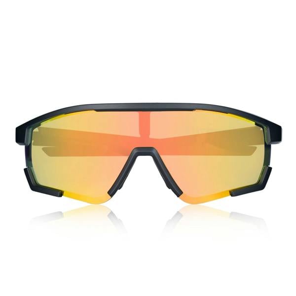 Breed Vega Polarized Sunglasses - Black/Red - BSG070C3