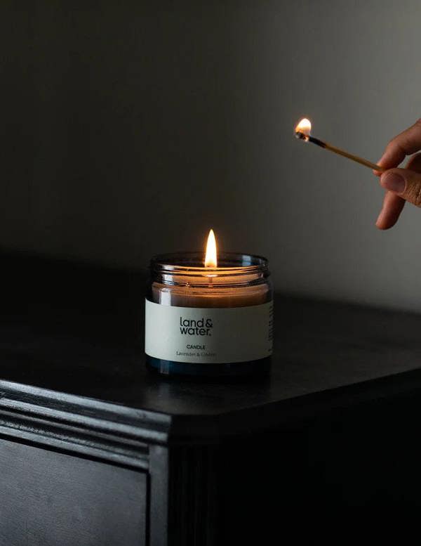 Land & Water 220g Candle - Lavender & Linden