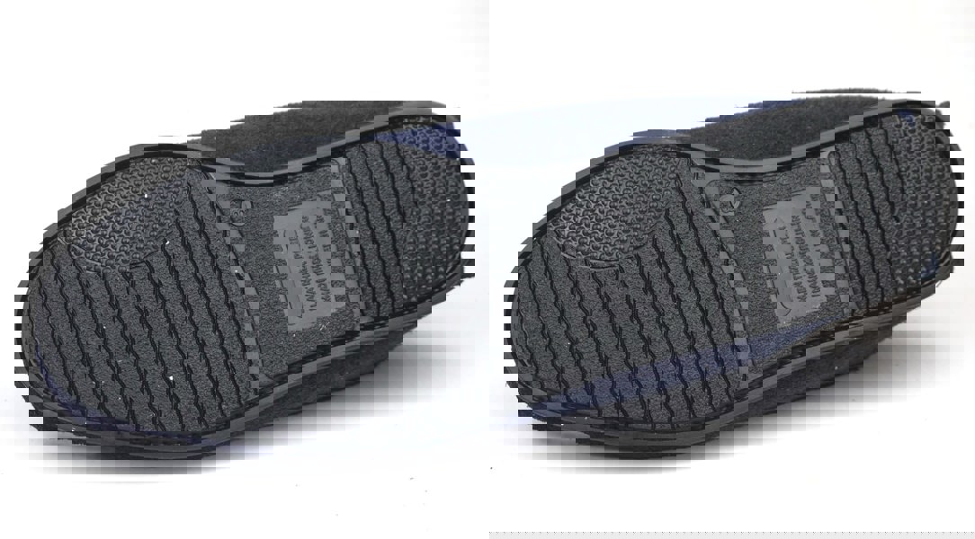 Mokkers Coopers Mens Suede Cotton Lined Navy Moccasin Outdoor Slippers Mades In England