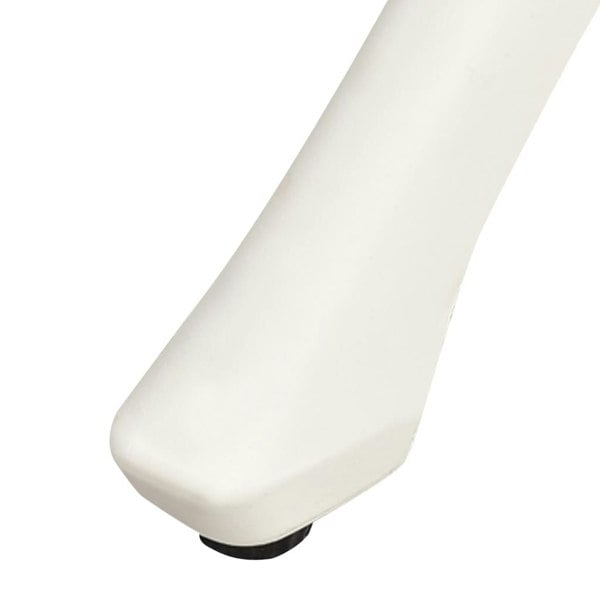 Berkfield Garden Table White 78x78x72 cm Cast Aluminium