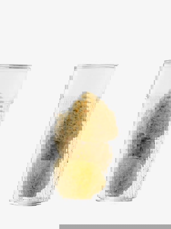 LSA Wicker Collection Mouth Blown Glass Container with Lid H24.5cm