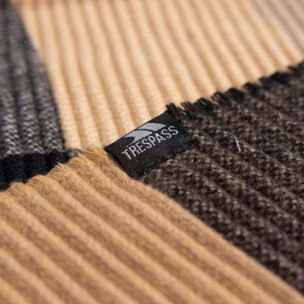 Trespass Womens/Ladies Claris Checked Scarf - Beige - 