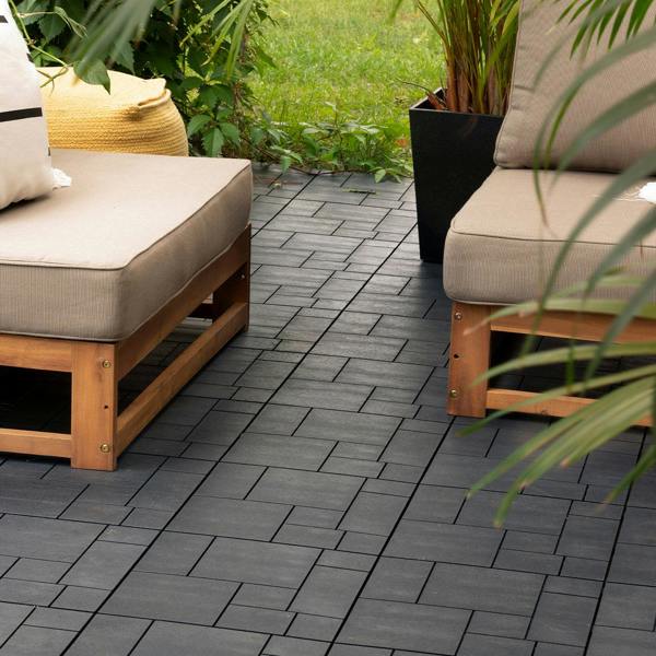 Nicoman Pallet Offer - Mosaic Composite Interlocking Decking Tiles - 630pcs