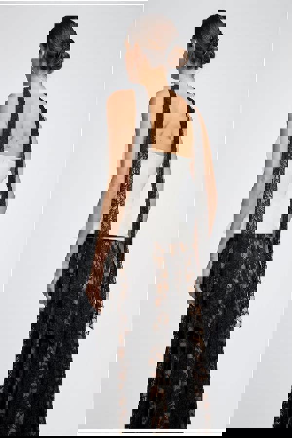 Floral Lace Scarf AC03