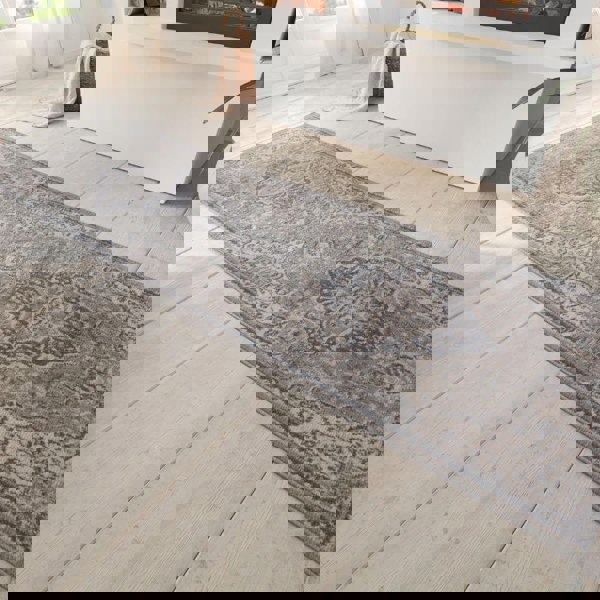 The Rugs Terrain Designer Shortpile Rug – Medallion Design