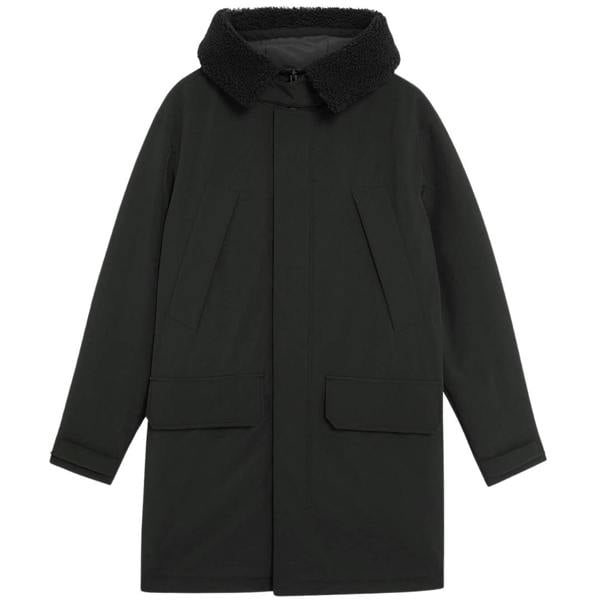 Lyle & Scott Jet Black Cold Weather Parka XS