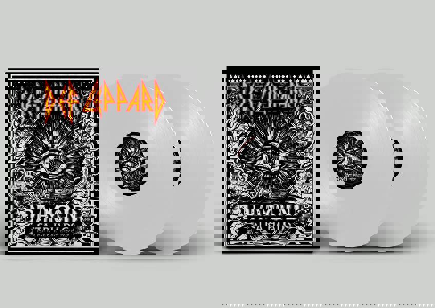 Def Leppard 'Diamond Star Halos' 2LP Clear Vinyl