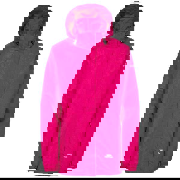 Trespass Womens/Ladies Nasu II Waterproof Jacket - Cerise - 