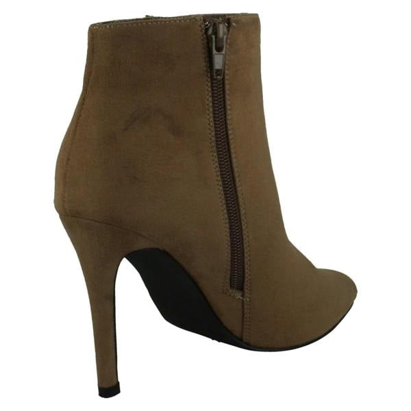 Spot On Ladies Spot On High Heel Stiletto Ankle Boots F51219