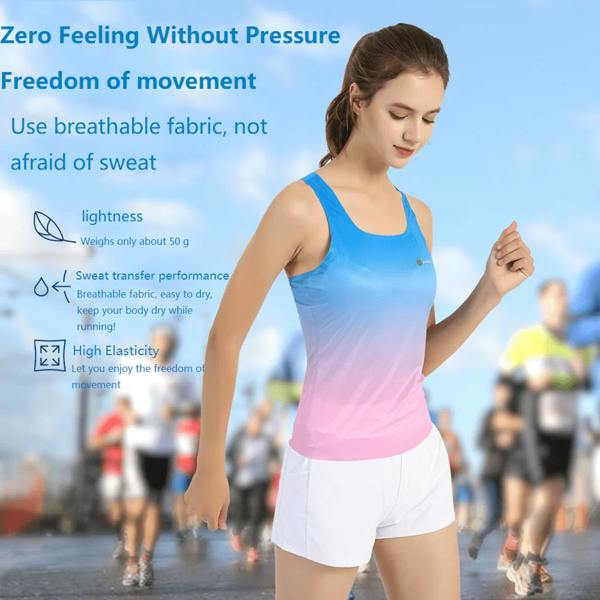 Anniou Seamless Gradient Marathon Vest