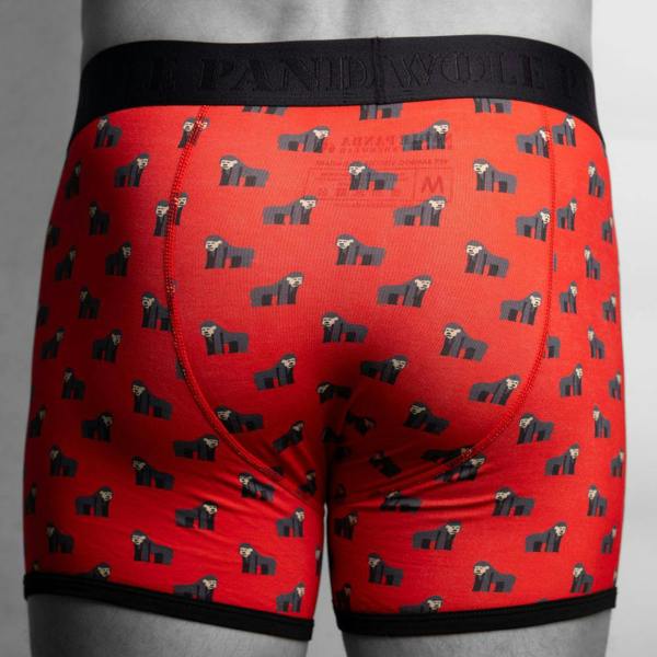 SWOLE PANDA Bamboo Boxers - Gorillas