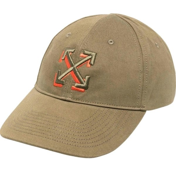 Off-White Arrow Logo Cap - Green