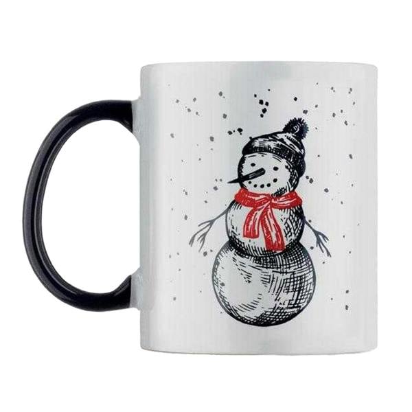 MidOcean Festimug Ceramic 300ml Mug - Black/Red - 