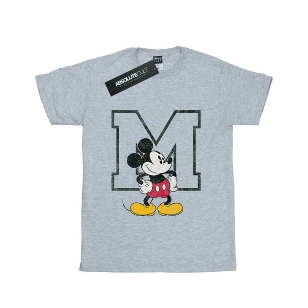 Disney Boys Mickey Mouse Classic M T-Shirt - Sports Grey