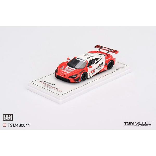 MCSlots McLaren 720 GT3 Evo #9 PFAFF Motorsports 2024 IMSA Motul Course De Monterey 1:43 Scale TSM430811