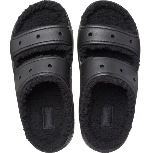 Crocs Classic Cozzzy Sandal Womens - Black