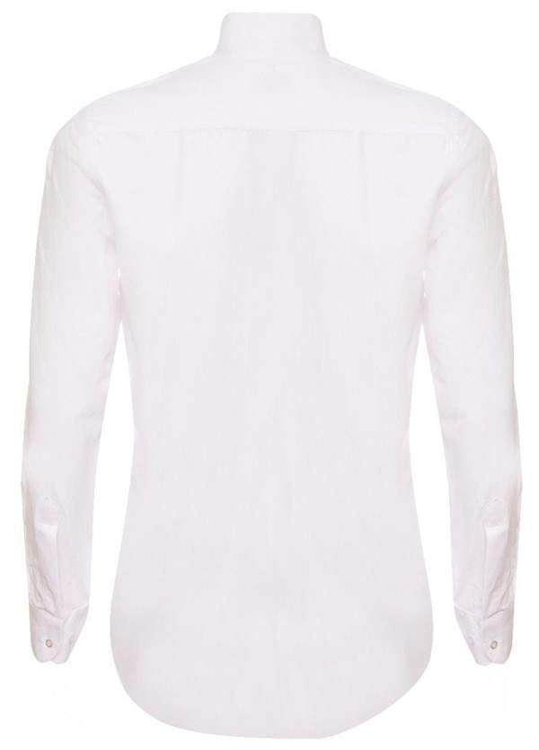 TruClothing Mens Peaky Blinders Removable Collar Nehru White Collarless Shirt