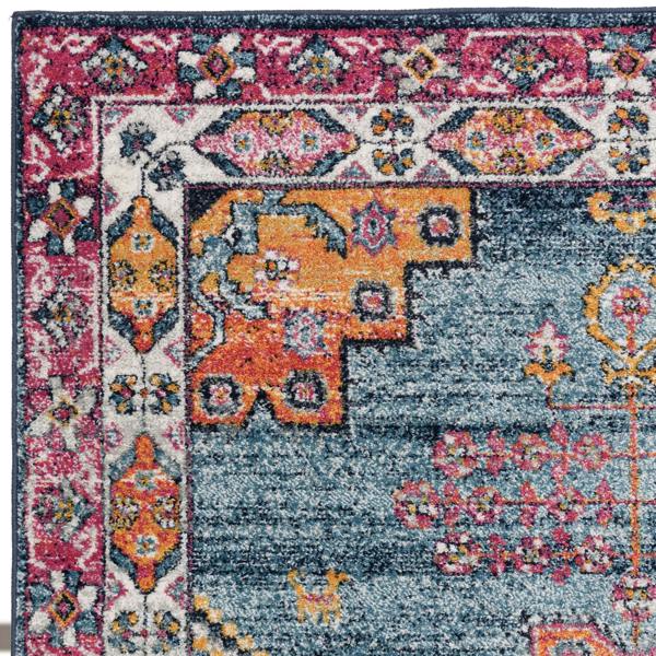 Asiatic Muse MU29 Medallion Multi Rug