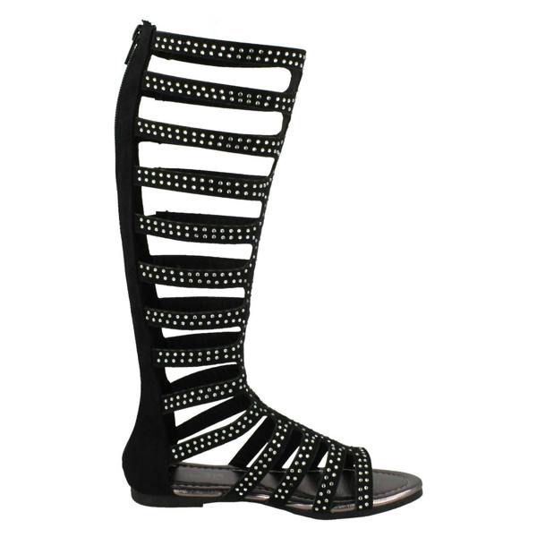 Spot On Girls Spot On Knee High Gladiator Sandals
