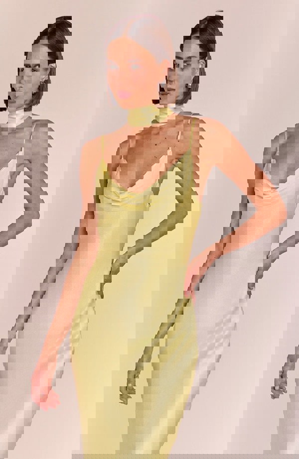 Rewritten London Pollenca Bridesmaid Dress in Lemonade Yellow