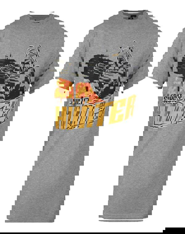 Star Wars Mens Grey Boba Fett Short Sleeved T-Shirt