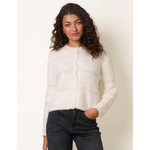 Blue Vanilla Soft Touch Button Cardigan