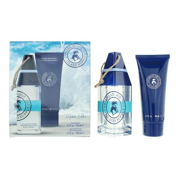 Caribbean Joe Turquoise Waters Eau de Toilette 125ml + Body Wash 100ml