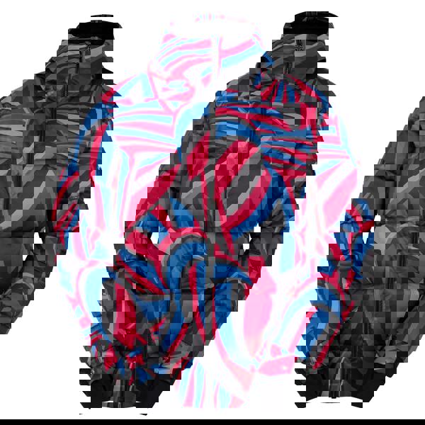 Dare 2B Womens/Ladies Showcase Patterned Baffled Ski Jacket - Hot Pink