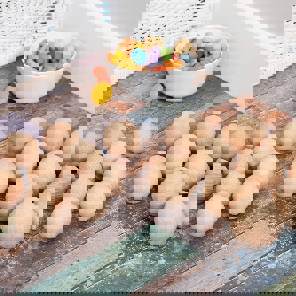 tickit Natural Wooden Balls