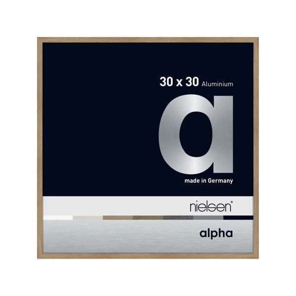 nielsen Alpha Aluminium Picture Frame - Oak